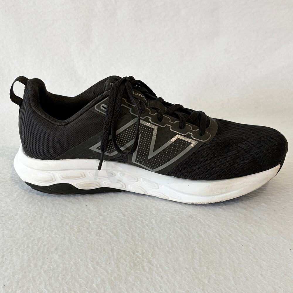 New Balance Sneakers Womens 9.5 EEEE Wide Black Memory Sole Low Top Gym Shoes - Picture 8 of 10